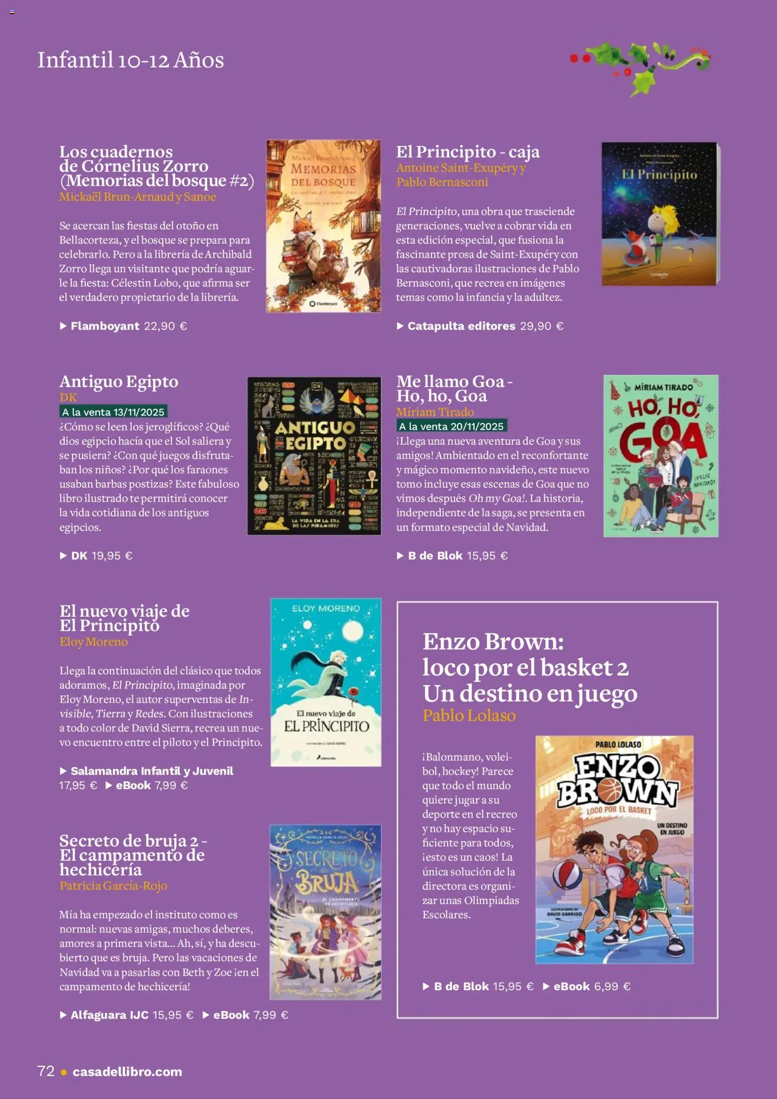 Casa del libro folleto │ válido desde el 01.11.2025 | Página: 72 | Productos: Té, Caja