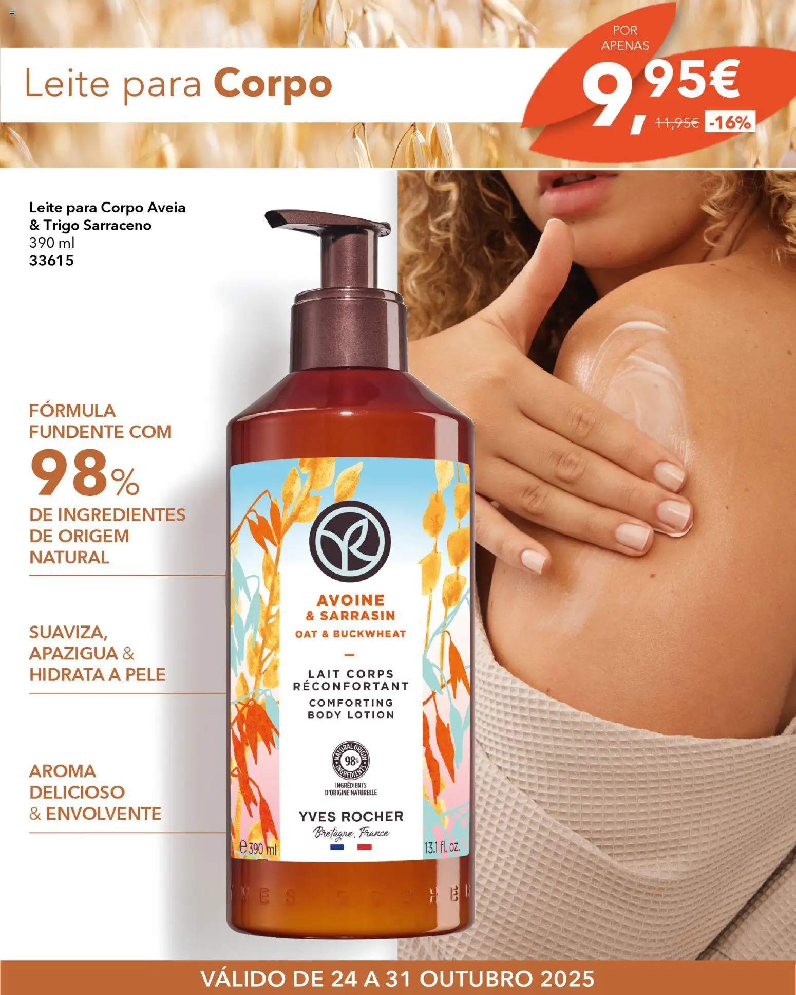 Yves Rocher Especial Aveia │ válido de 24.10.2025 | Página: 5 | Produtos: Aveia, Leite
