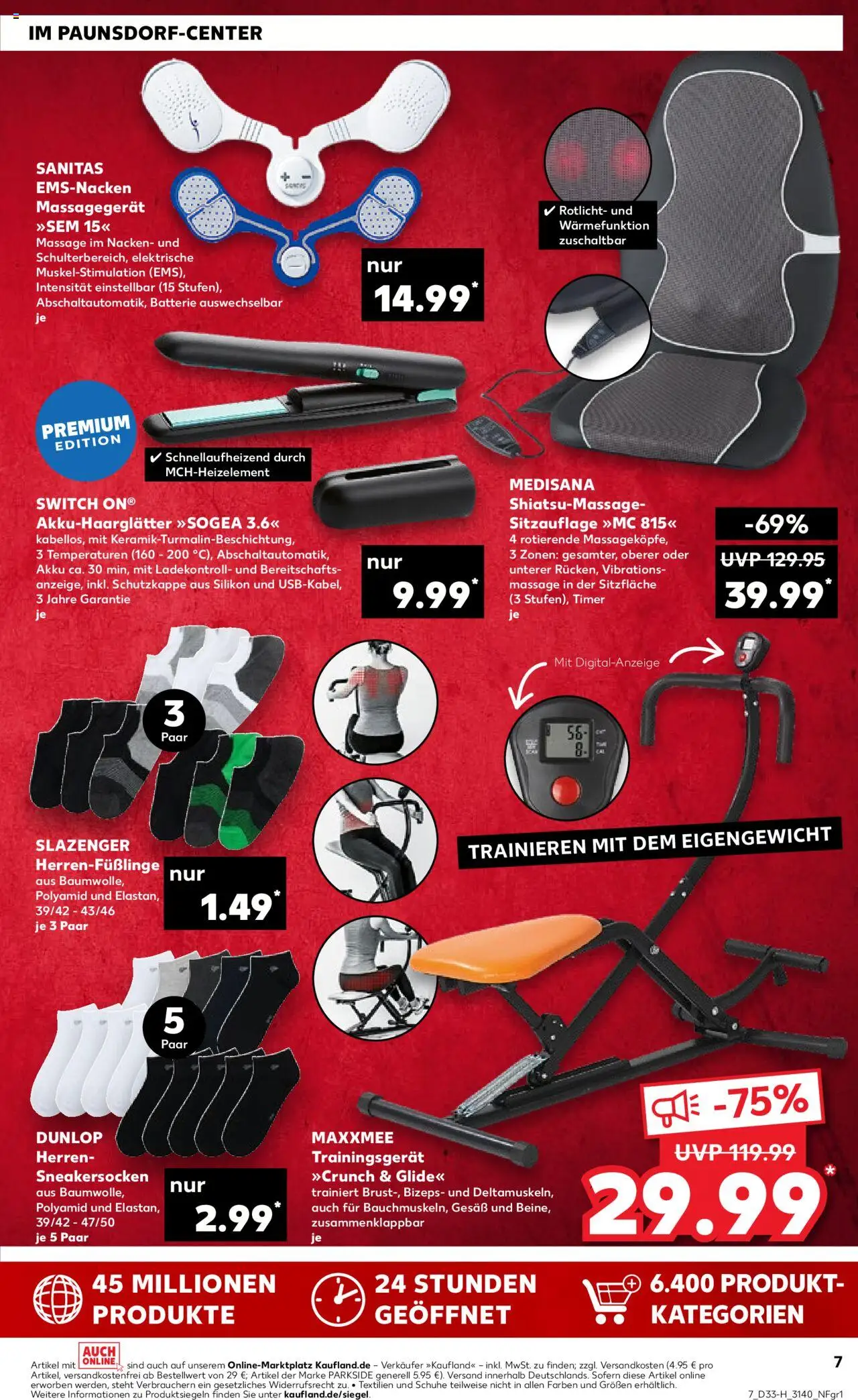 Kaufland prospekt Leipzig	 - gültig ab dem 14.08.2025 | Seite: 7 | Produkte: Batterie, Massagegerät