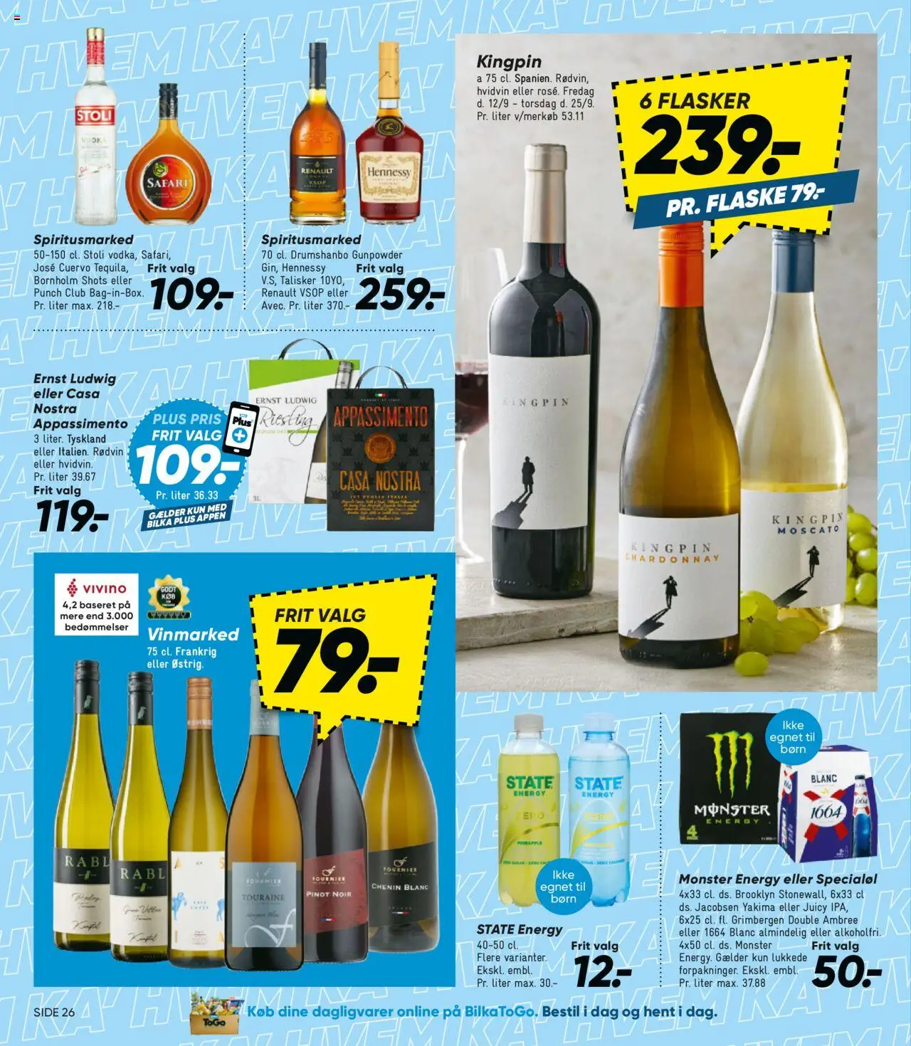 Bilka tilbudsavis – gyldig fra 12.09.2025 | Side: 30 | Produkter: Vodka