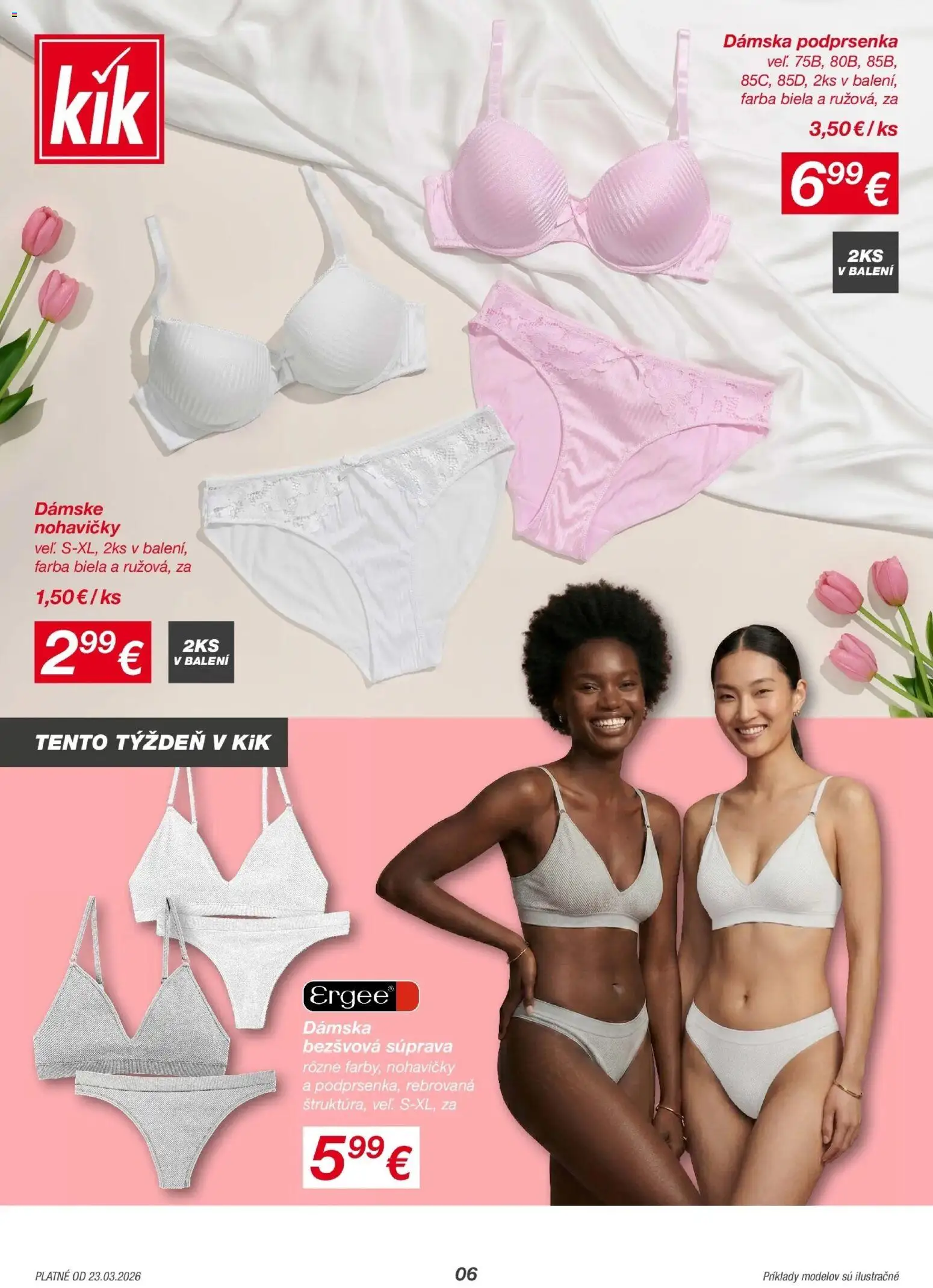 Nové Kik akcie – leták je platný od 23.03.2026 | Strana: 6