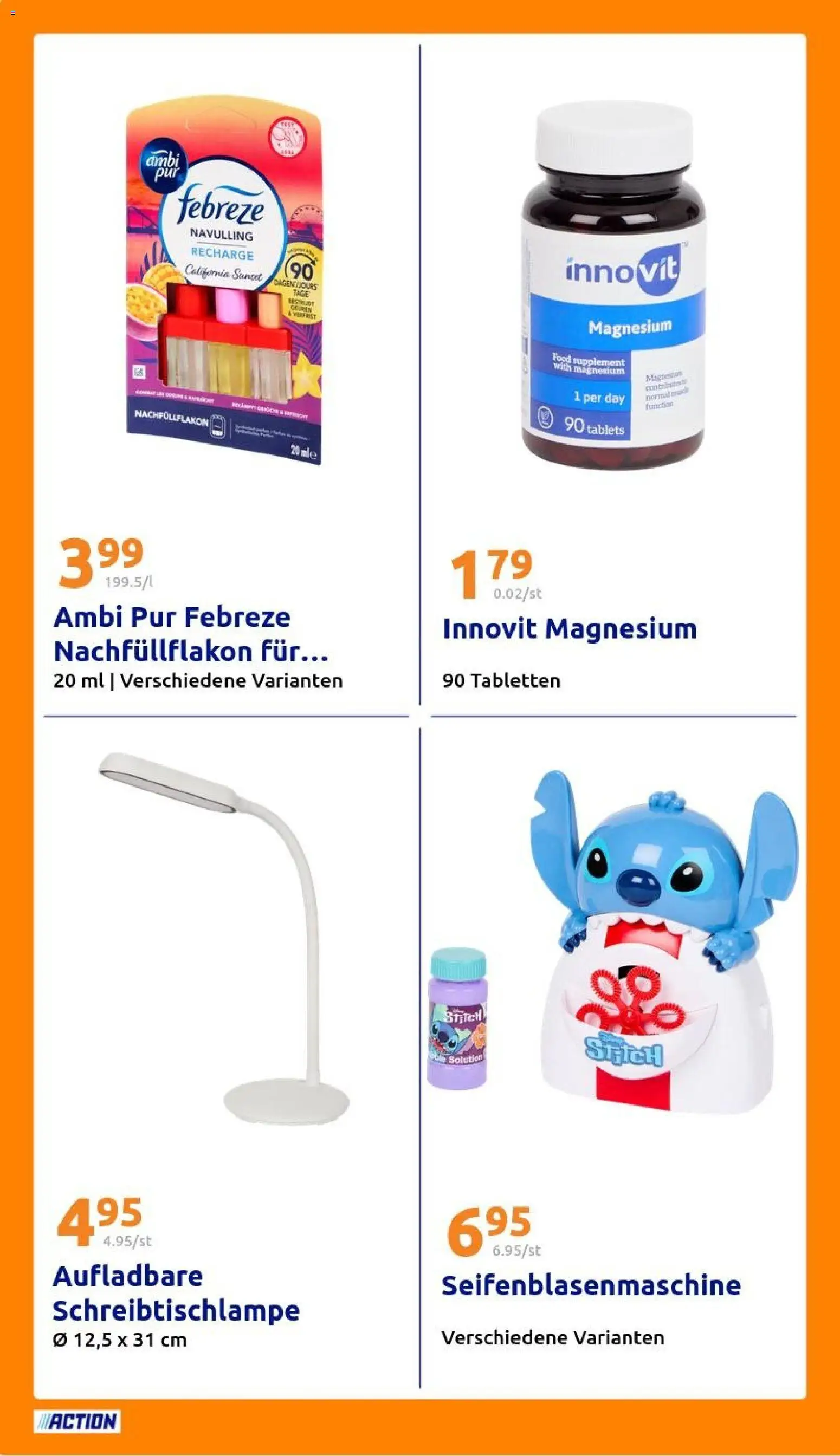 Action Flugblatt gültig ab 01.04.2026 | Seite: 22 | Produkte: Schreibtischlampe