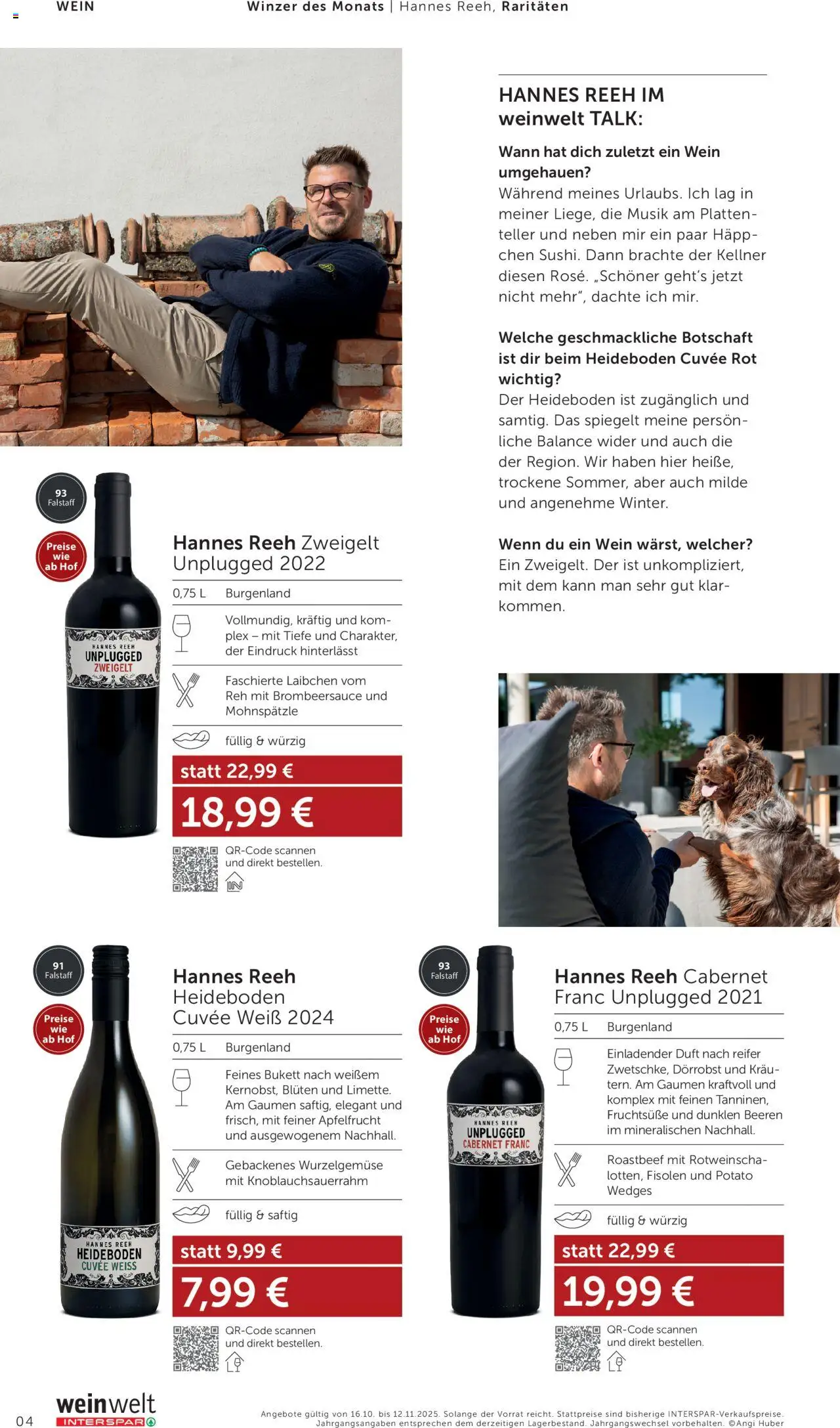 Interspar Wein Welt gültig ab 16.10.2025 | Seite: 4 | Produkte: Cage de football, Duft, Wein
