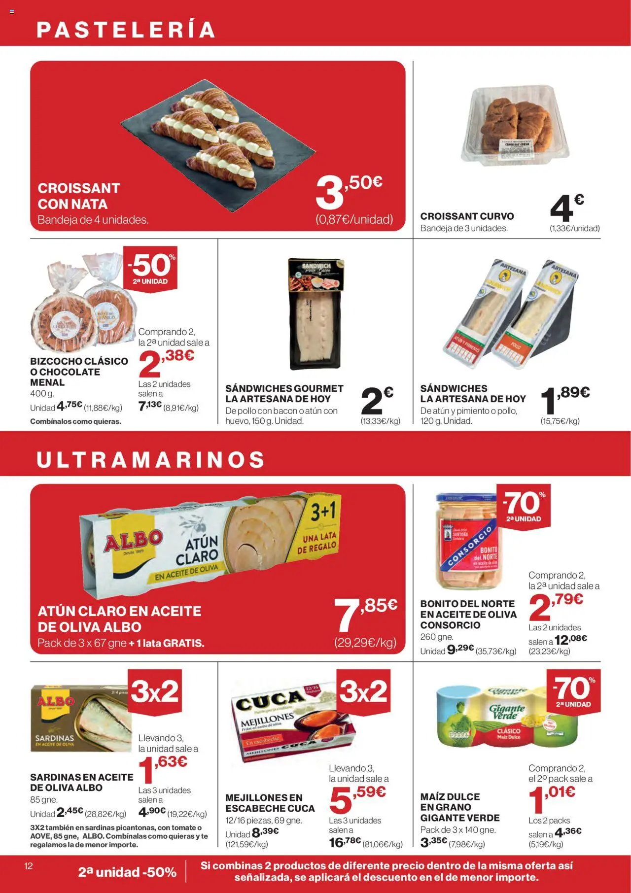 Supercor Canarias │ válido desde el 19.06.2025 | Página: 12 | Productos: Aceite, Κάδος απορρυμάτων, Aceite de oliva, Atún claro