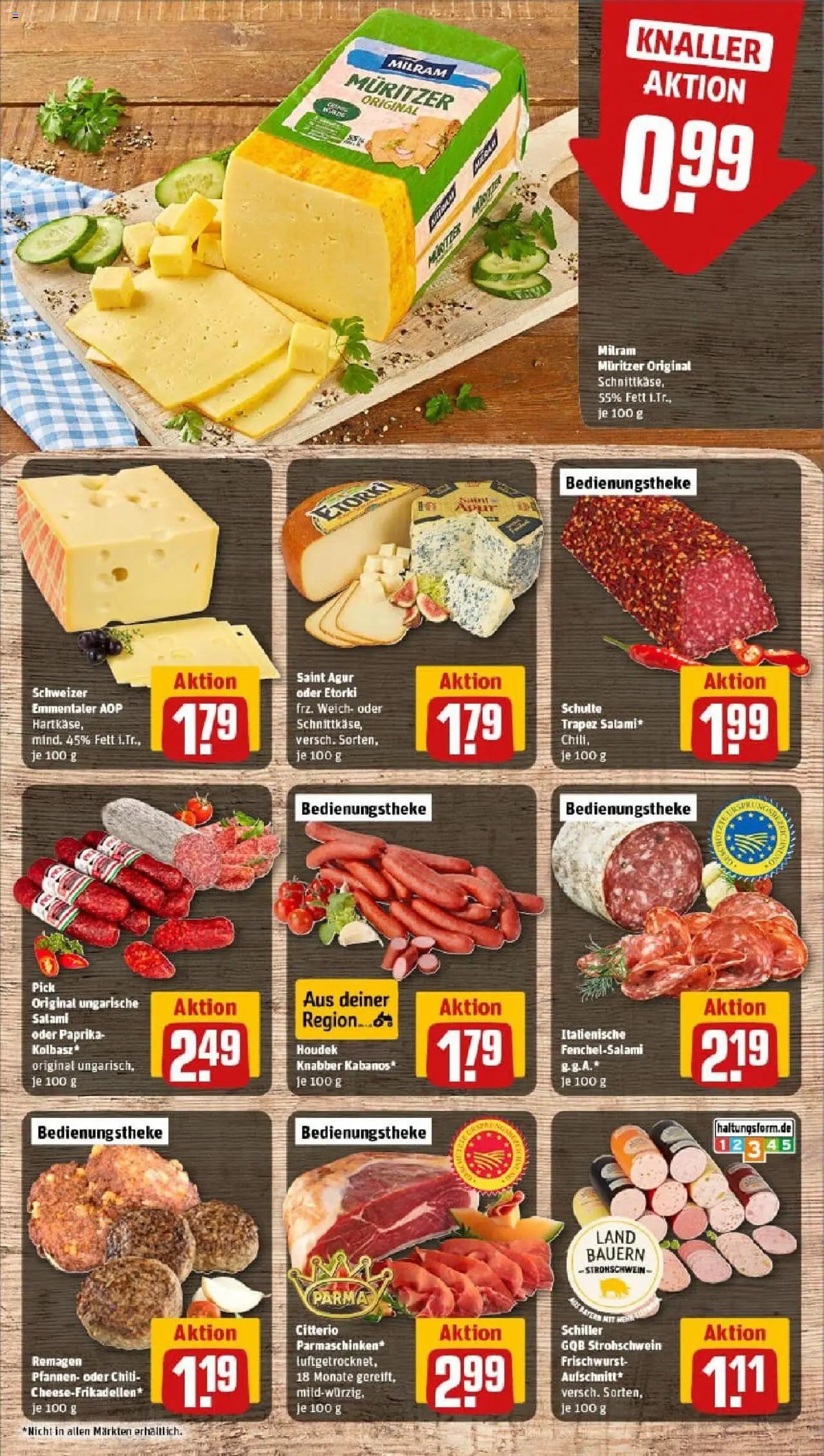 Rewe prospekt Erlangen	 - gültig ab dem 20.07.2025 | Seite: 9 | Produkte: Paprika, Milram, Chili, Salami