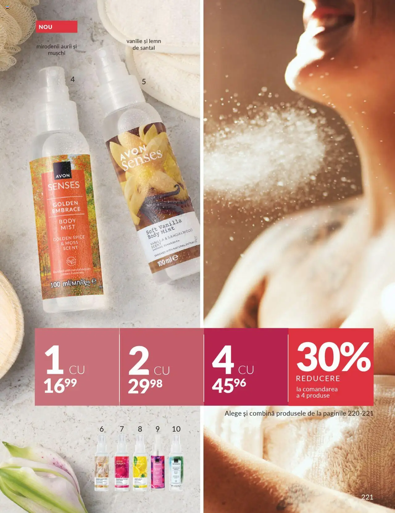 Noul catalog Avon – valabil de la 01.10.2025 | Pagină: 223 | Produse: Body