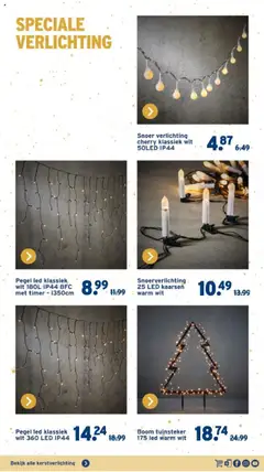 GAMMA - Kerstspecial - Voorbeeld van een folder van GAMMA, geldig van 29.09.2025 | Pagina: 10 | Producten: Kaarsen, Verlichting