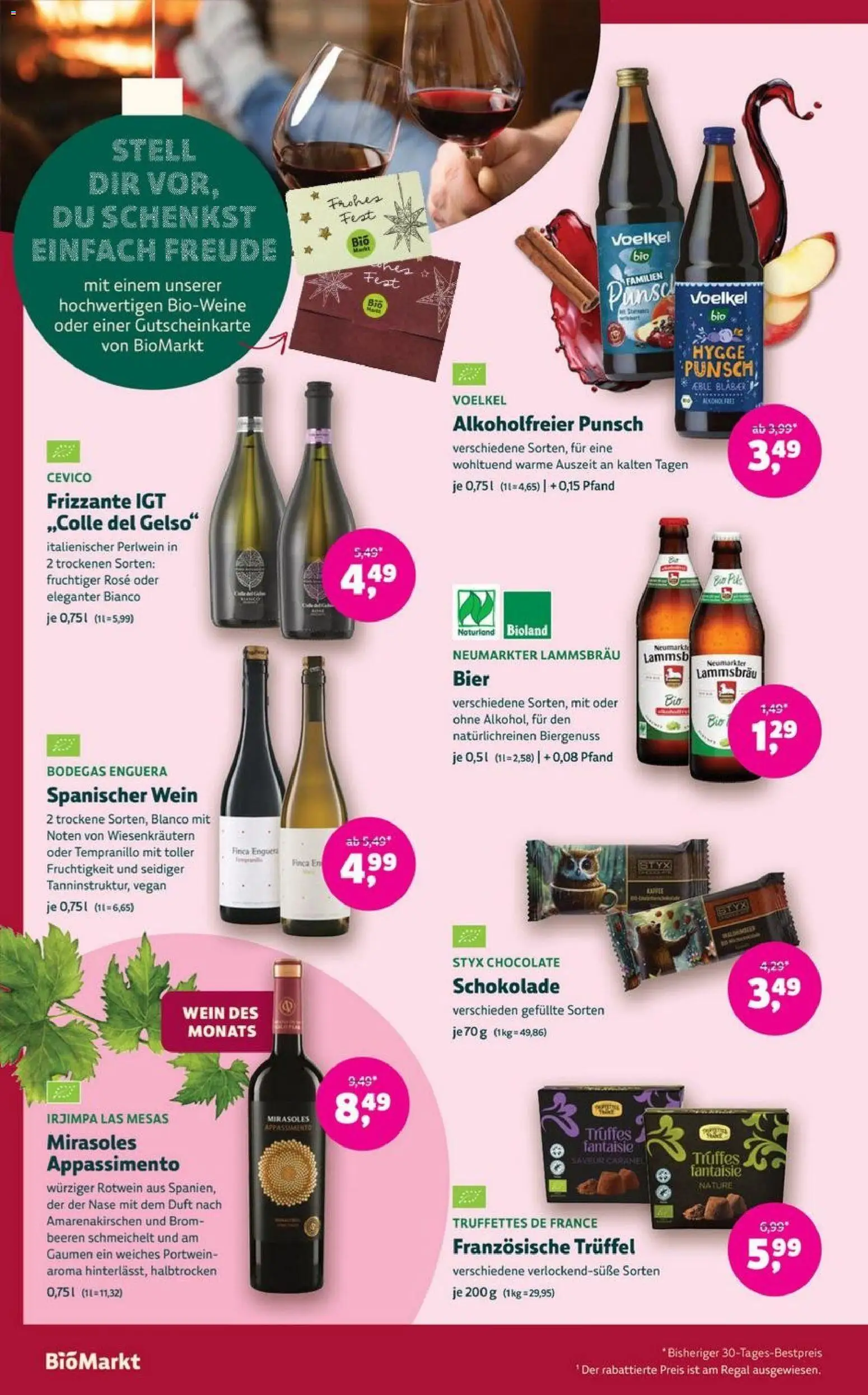 Denns BioMarkt Angebote – gültig ab 03.12.2025 | Seite: 10 | Produkte: Schokolade, Rotwein, Duft, Wein