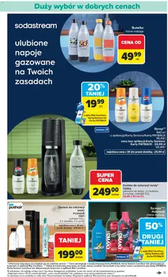 Pogląd oferty "Carrefour Gazetka - Łap super okazje" - ważna od 19.01.2026 | Strona: 13 | Produkty: Karta, Pepsi, Mięta, Sodastream
