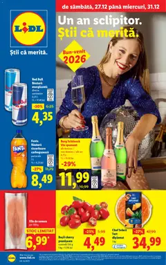 Ofertele Lidl valabile de la 27.12.2025
