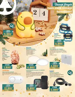 Interspar Ajándék katalógus - amely érvényes a következő dátumtól: 20.12.2025 | Oldal: 28 | Termékek: Mennyezeti lámpa, Hosszabbító, Lámpa