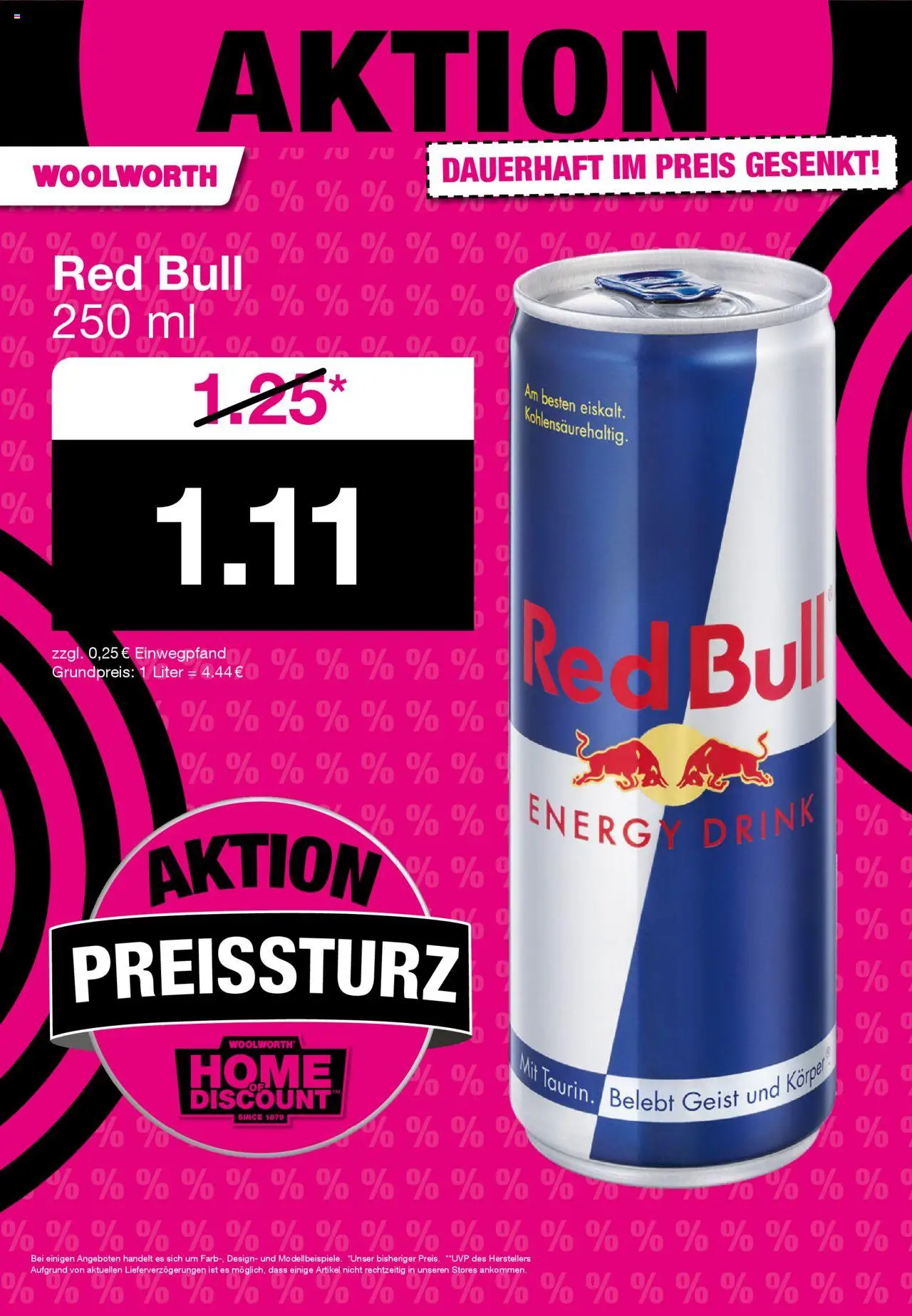 Woolworth Prospekt 	 - gültig ab dem 07.08.2025 | Seite: 25 | Produkte: Red bull, Energy
