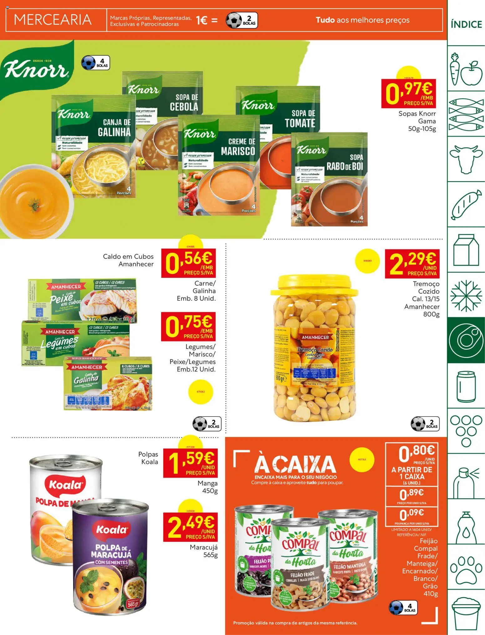 Recheio - Bons Negócios Madeira │ válido de 28.04.2026 | Página: 25 | Produtos: Cebola, Caixa, Peixe, Tomate