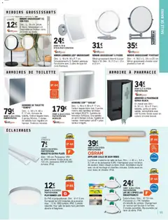 Brico E.Leclerc - Prévisualisation de Brico E.Leclerc - Guide aménagement intérieur valide à partir de 06.01.2026 | Page: 55 | Produits: Porte, Portes, Douche, Armoire à pharmacie