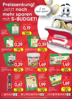 Spar S-BUDGET - Burgenland  ab 06.11.2025 gültig