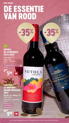 Delhaize Feestgids - Drinks - Voorbeeld van een folder van Delhaize, geldig van 13.11.2025 | Pagina: 12 | Producten: Wijn, Lamsvlees, Pasta, La