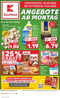 Kaufland Prospekt Rheda-Wiedenbrück	 ab 09.03.2026 gültig