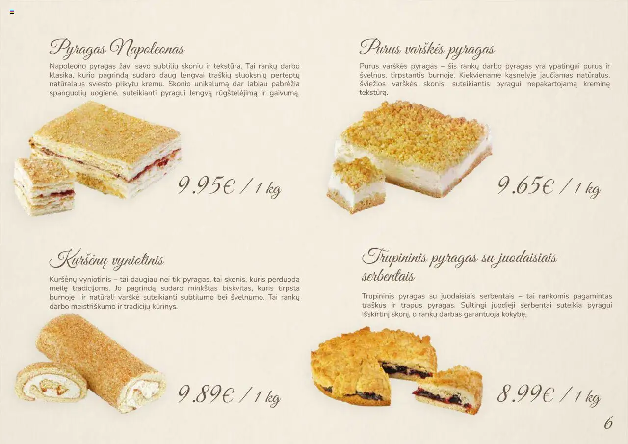 ČIA MARKET akcijos nuo 01.06.2025 | Puslapis: 7 | Prekių: Pyragas, Varškė
