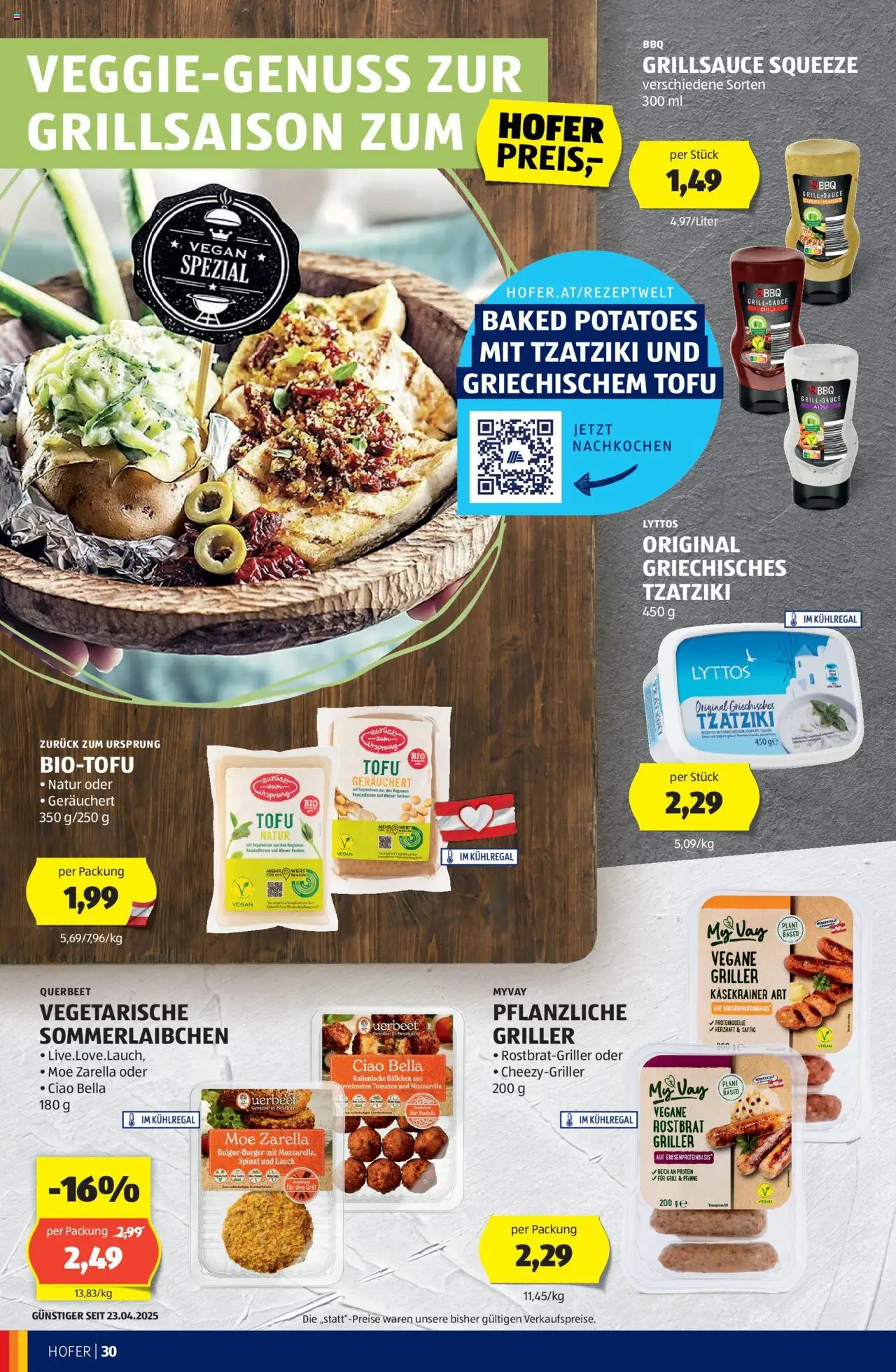 Hofer Frühjahr-/Sommerkatalog gültig ab 30.04.2025 | Seite: 30