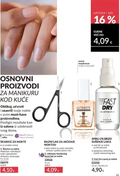 Katalog Avon - Pregled kataloga iz trgovine Avon, vrijedi od 29.12.2025 | Stranica: 67 | Proizvodi: Lak za nokte