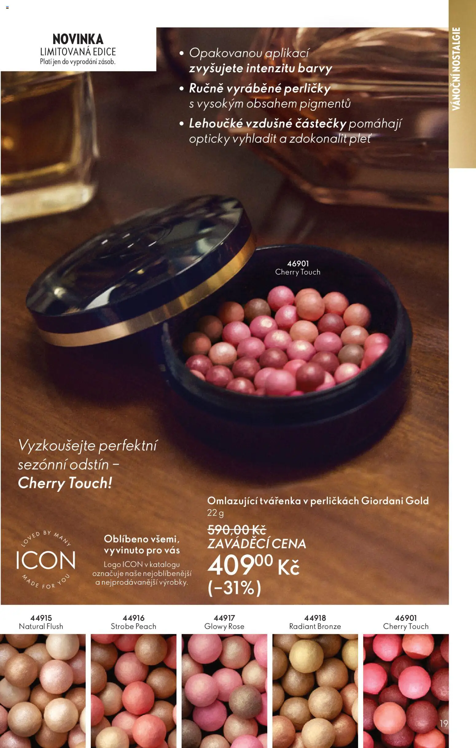 Oriflame Black Friday od 12.11.2025 | Strana: 19 | Produkty: Barvy, Tvářenka