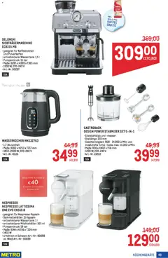 Metro Profi ab 05.02.2026 gültig | Seite: 49 | Produkte: Wasserkocher, Kaffee