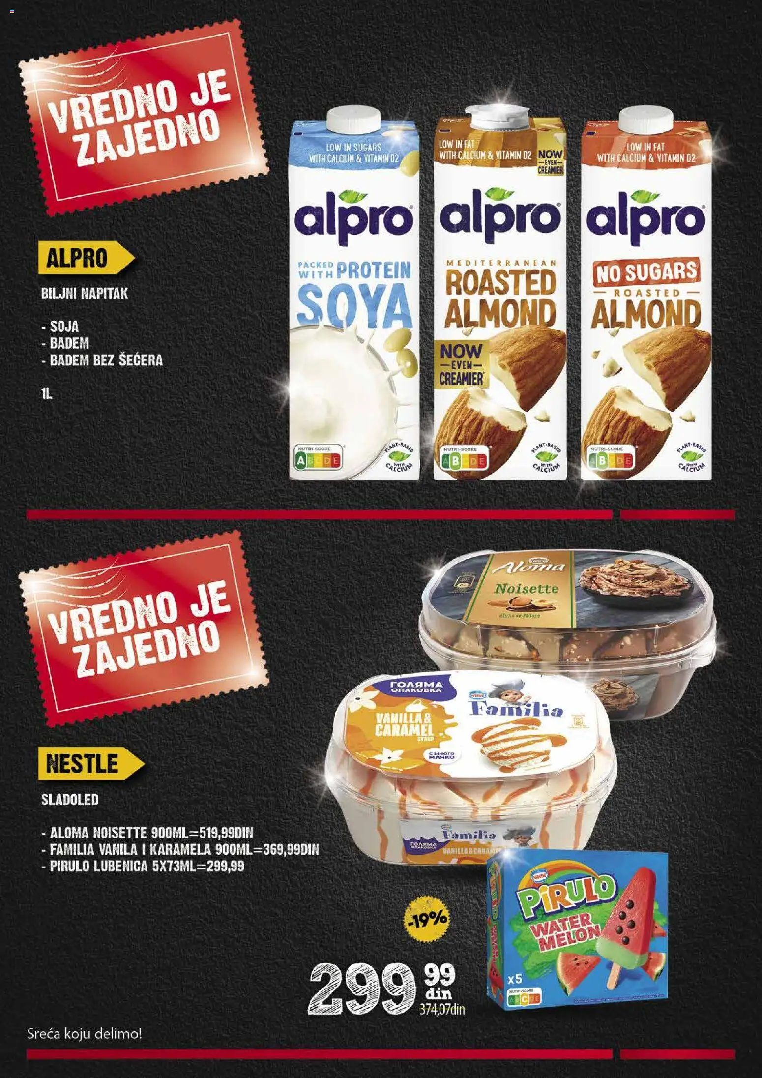 Idea katalog - važi od 19.03.2026 | Strana: 14 | Proizvode: Protein, Badem, Sladoled, Alpro