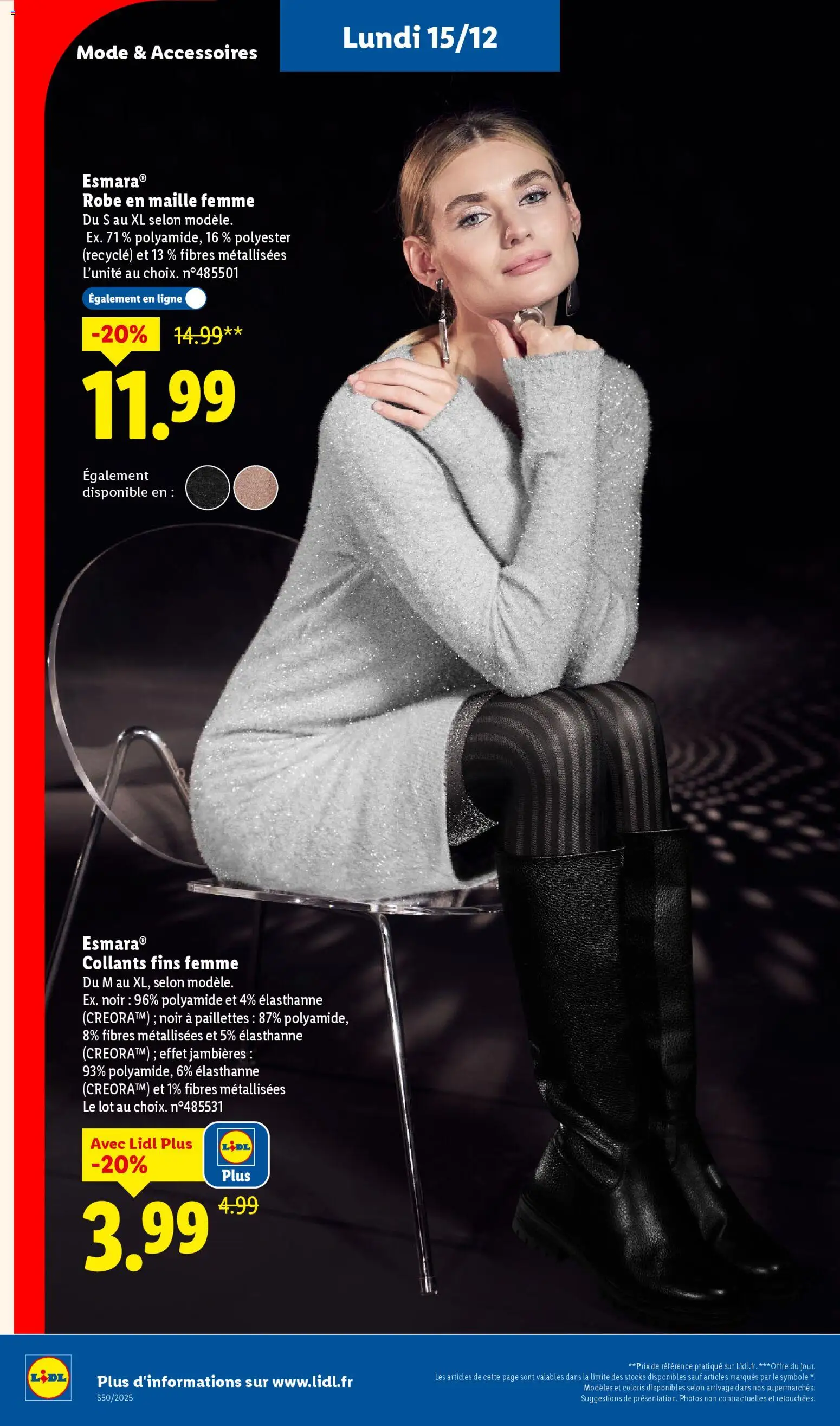 {H1} | Page: 12 | Produits: Robe, Collants