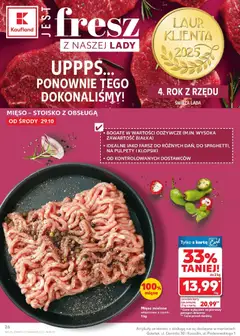 Pogląd oferty "Kaufland gazetka" - ważna od 29.10.2025 | Strona: 26 | Produkty: Karta, Mięso, Mięso mielone, Klopsiki