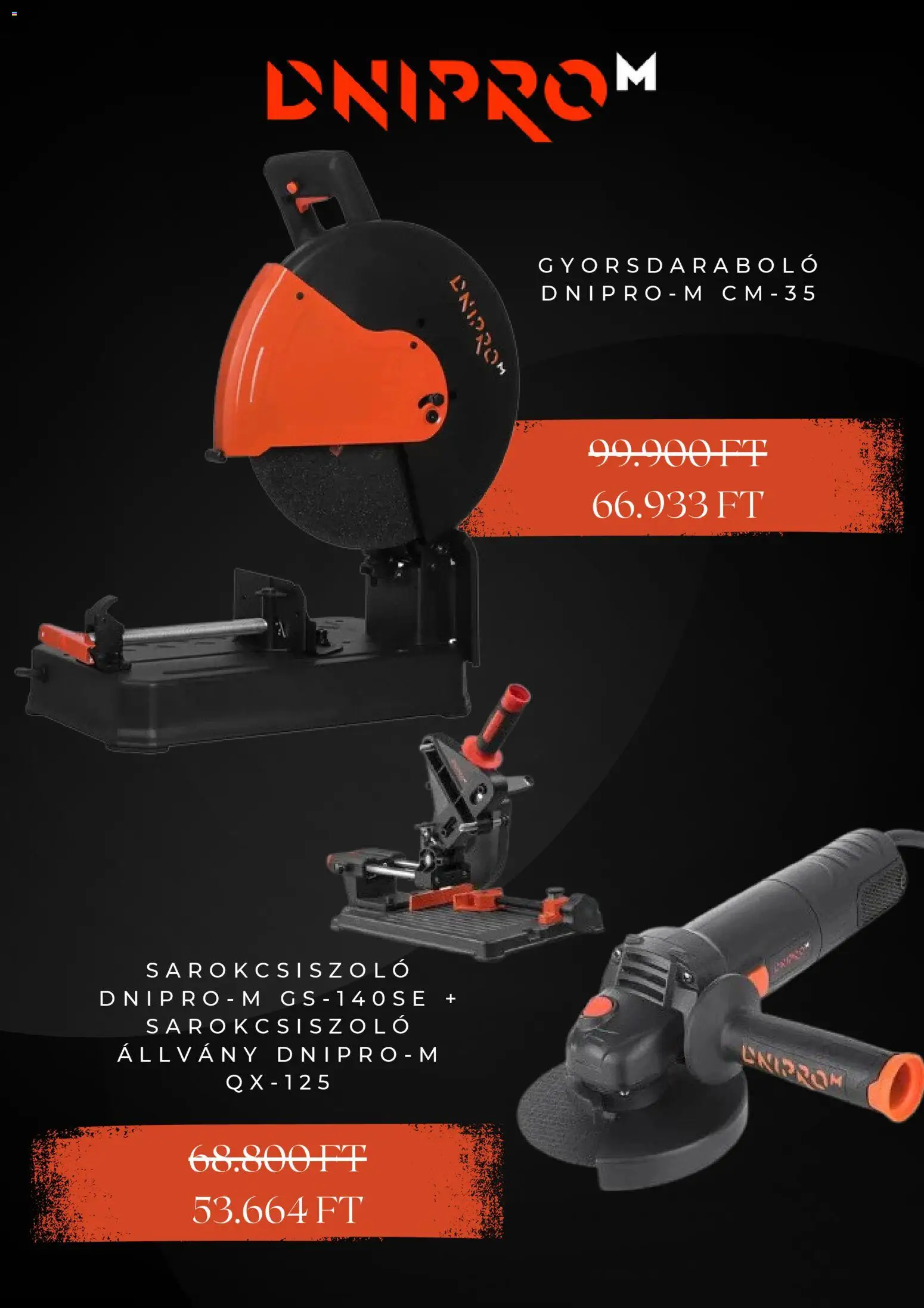 Dnipro-M akciós ujság - amely érvényes a következő dátumtól: 20.11.2025 | Oldal: 4 | Termékek: Sarokcsiszoló