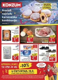 Katalog Konzum - Pregled kataloga iz trgovine Konzum, vrijedi od 11.02.2026