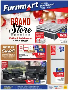 Furnmart specials catalogue – valid from 23.10.2025