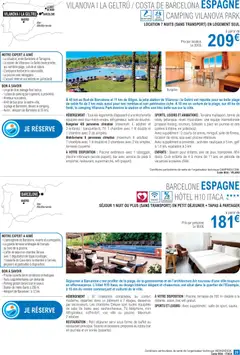 E.Leclerc - Prévisualisation de E.Leclerc Voyages valide à partir de 16.01.2026 | Page: 20 | Produits: Réveil, Four, Lit, Buffet