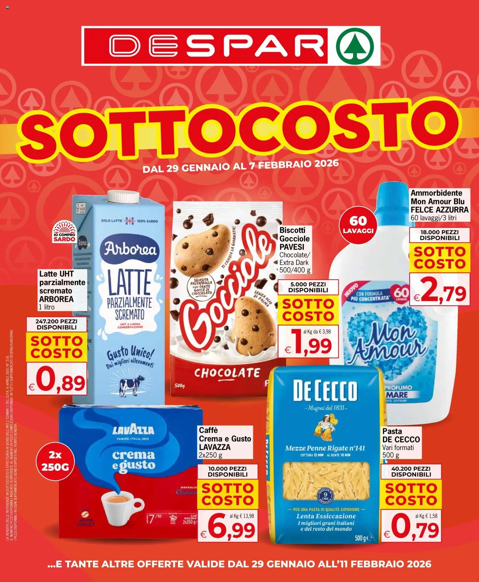Volantino Despar del 29.01.2026 | Pagina: 1