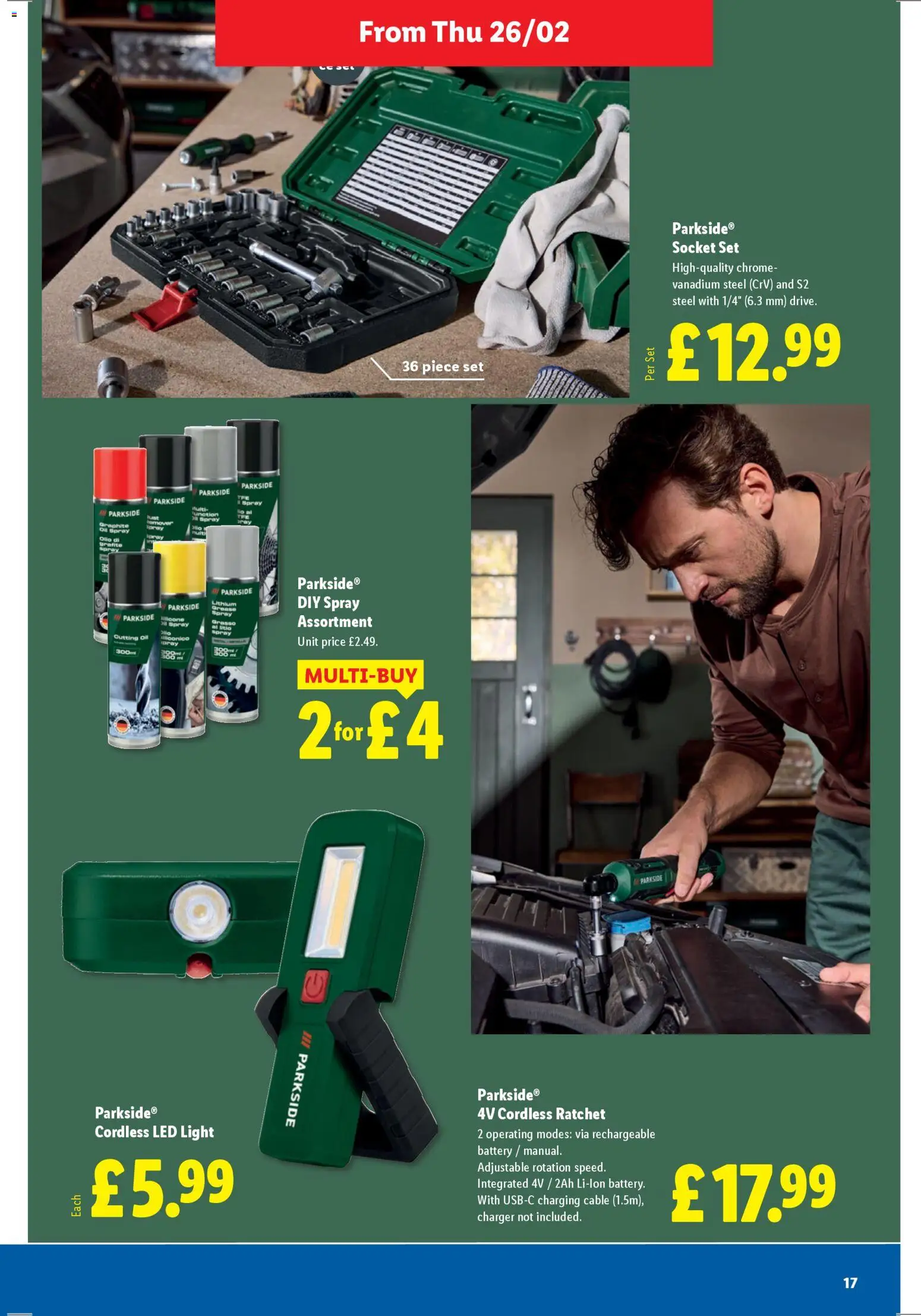 {H1} | Page: 17 | Products: Socket, Oil, Fariinisokeri, Cable