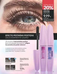 Vista previa Catálogo AVON campaña 2 válido desde el 01.02.2026 | Página: 53 | Productos: Máscara, Pestañas postizas, Peso, Máscara de pestañas