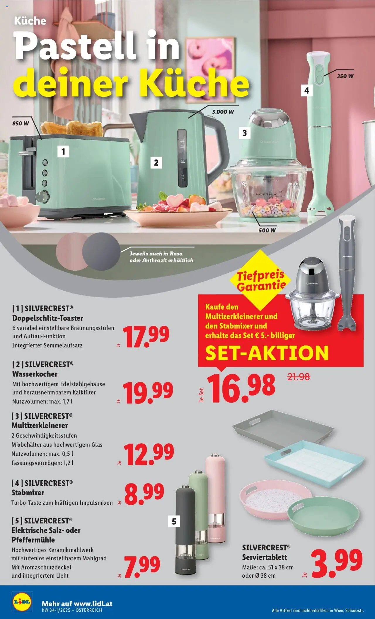 Lidl Flugblatt gültig ab 14.08.2025 | Seite: 30 | Produkte: Salz, Wasserkocher