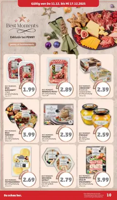 Penny Markt Flugblatt ab 11.12.2025 gültig | Seite: 10 | Produkte: Rizsliszt, Käse, Salami