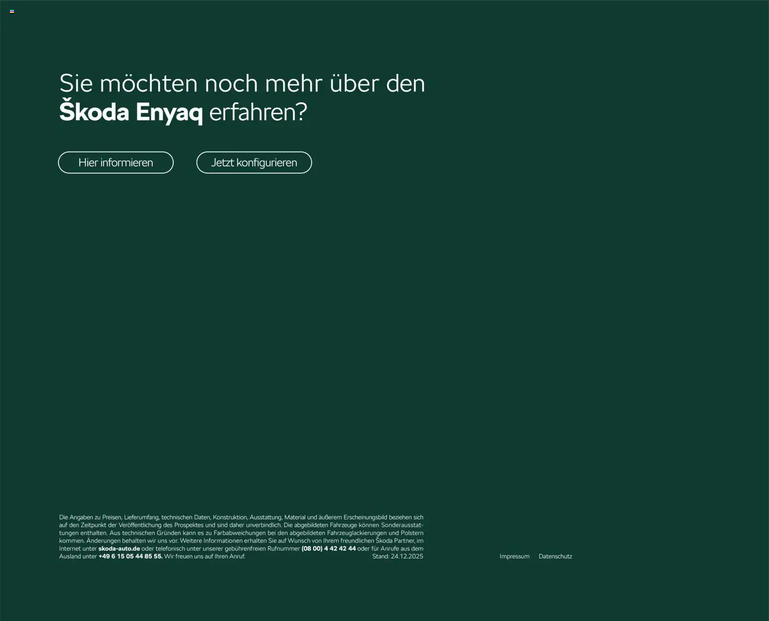 Škoda Prospekt 	 – gültig ab 10.09.2025 | Seite: 17