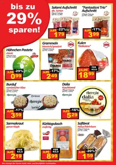 Wurstico Abholmarkt Flugblatt ab 16.10.2025 gültig | Seite: 3 | Produkte: Kürbis, Käse, Salami