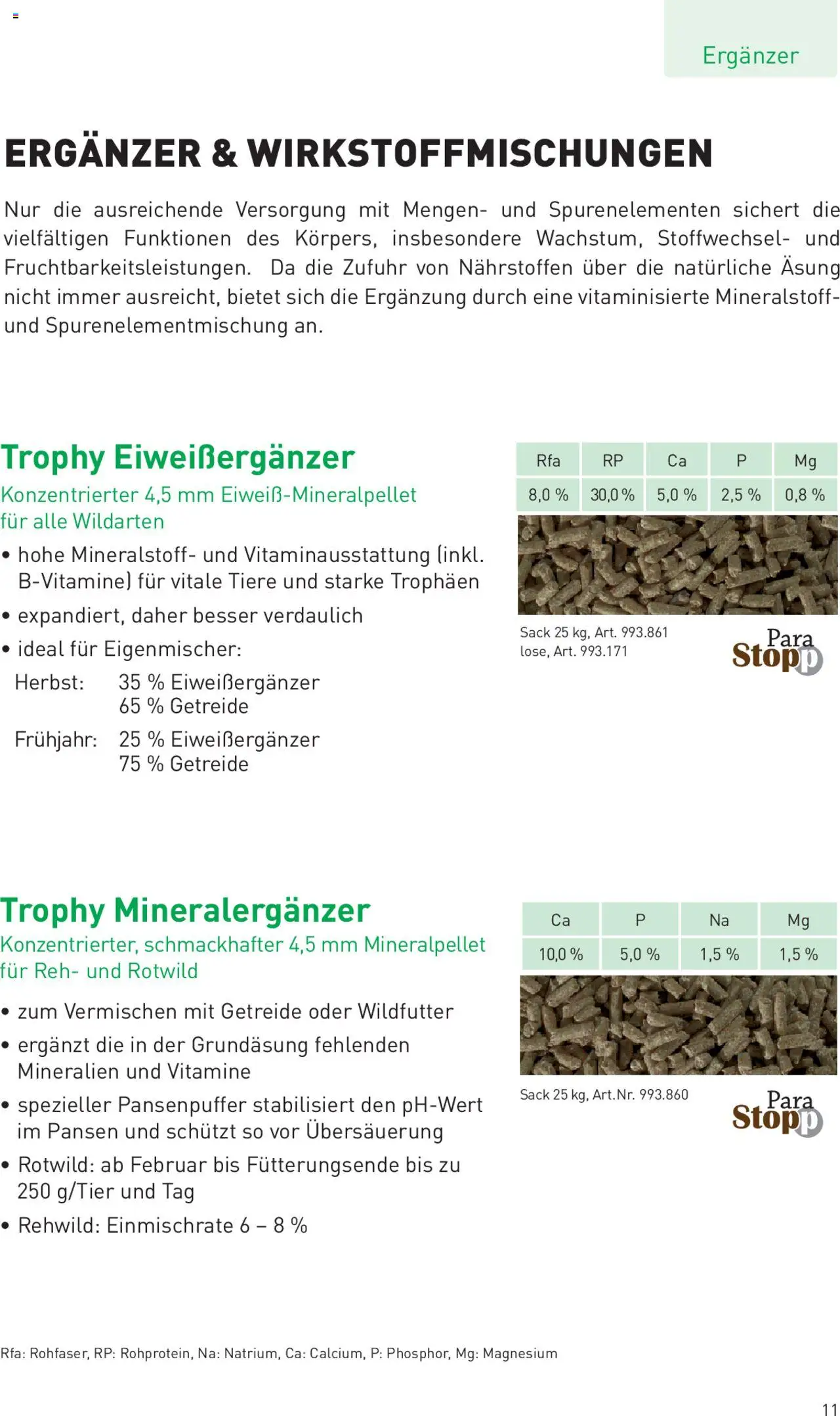 Lagerhaus Trophy Wildfutter gültig ab 29.08.2024 | Seite: 11 | Produkte: Getreide
