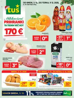 Tuš katalog akcije – veljaven od 03.12.2025