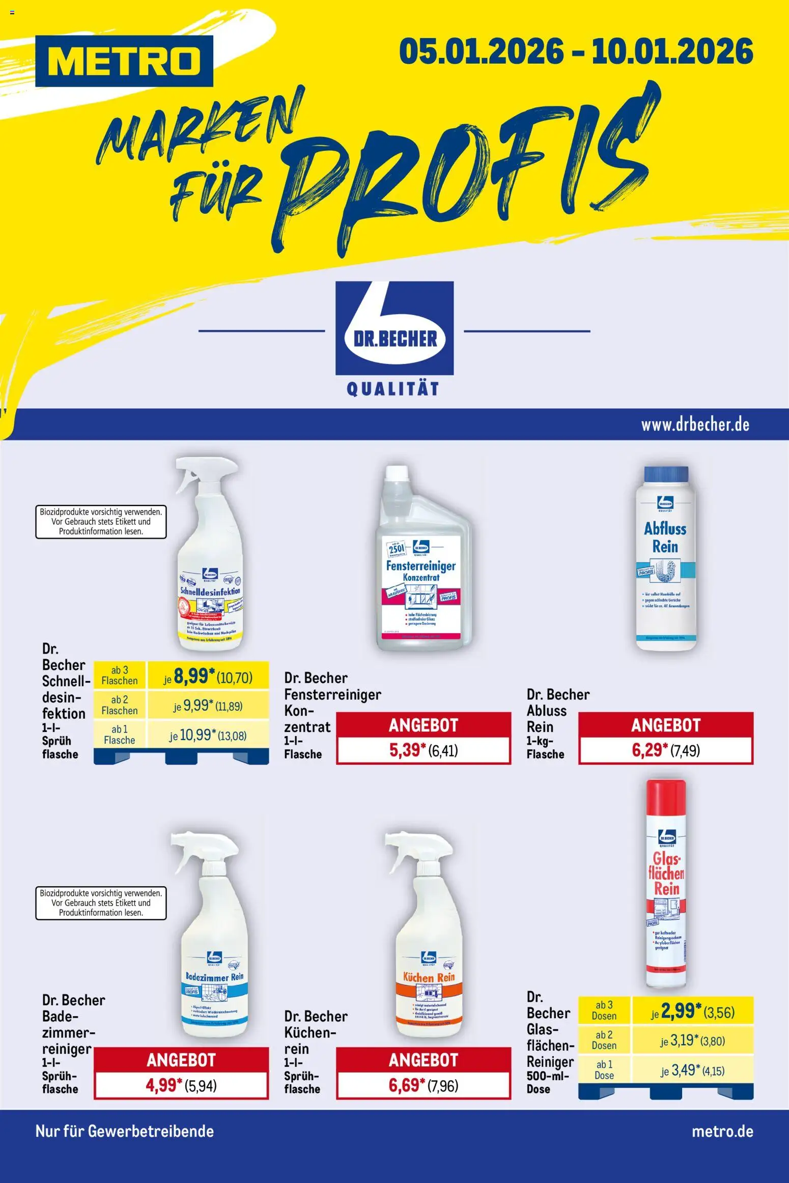 Metro - Starke Marken Profis – gültig ab 05.01.2026 | Seite: 1 | Produkte: Kuchen