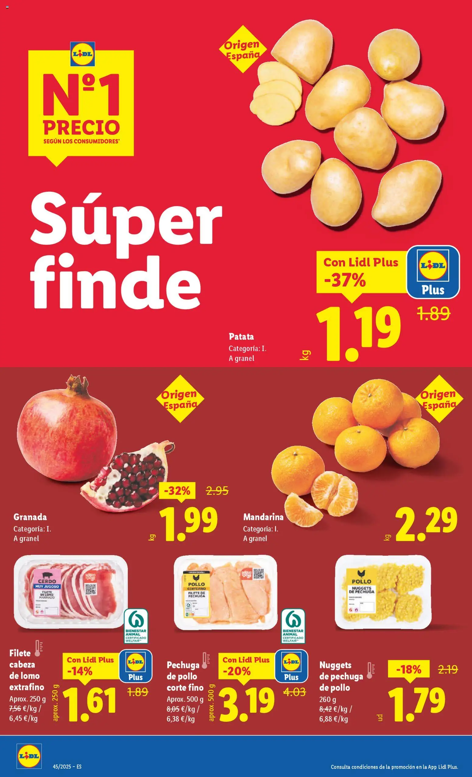Lidl folleto │ válido desde el 03.11.2025 | Página: 24 | Productos: Cerdo, Filete, Nuggets