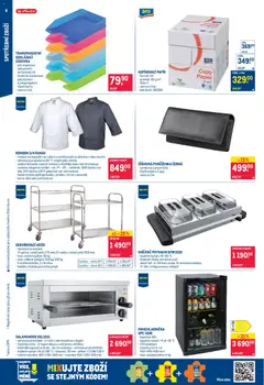 Náhled letáku Makro leták - Spotřební zboží od 14.01.2026 | Strana: 4 | Produkty: Tác, Desky, Barvy, LED