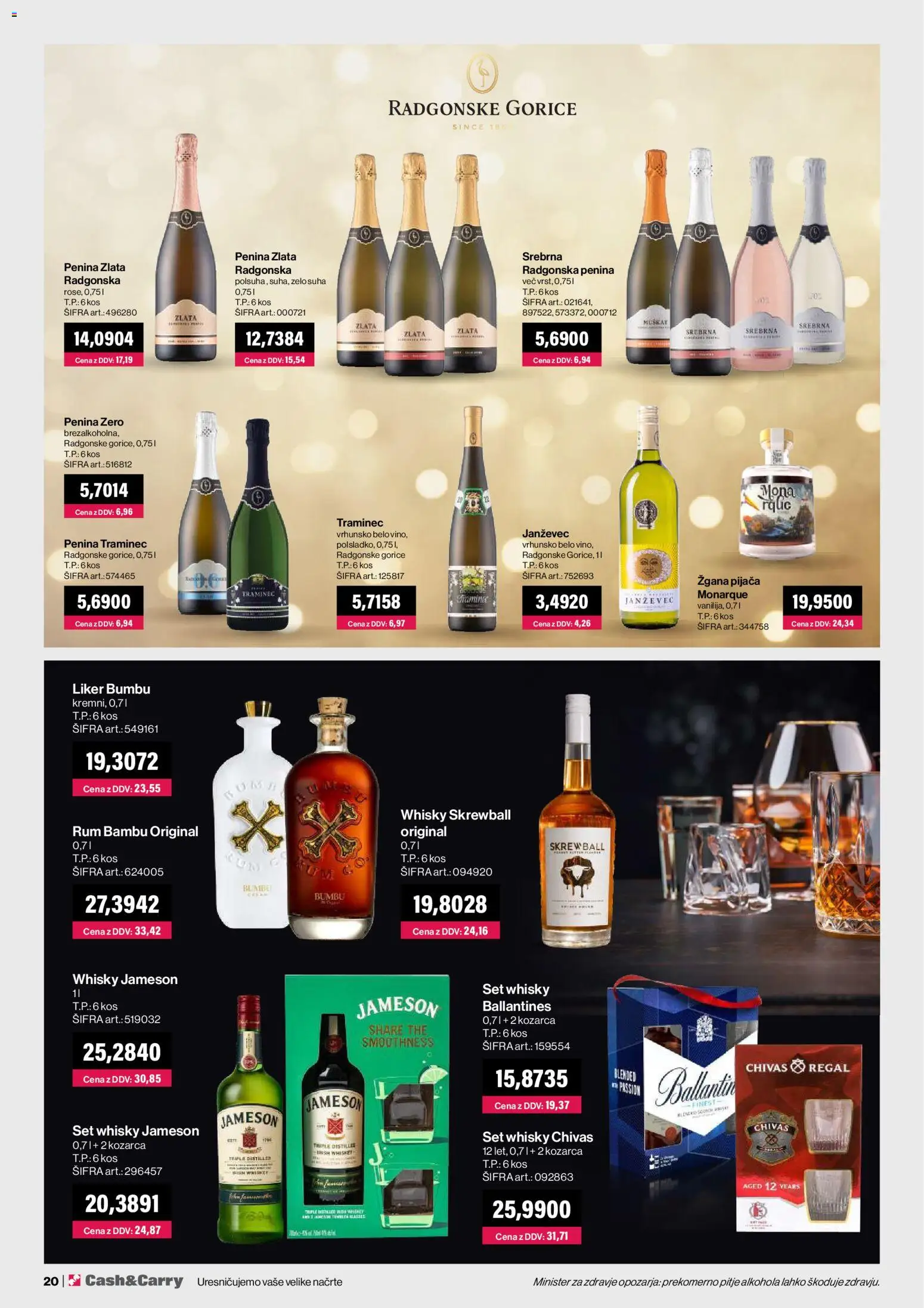 Novi Mercator katalog ponudbe – veljaven od 01.12.2025 | Stran: 20