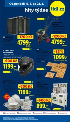 Náhled letáku PARKSIDE Zahradní domek na nářadí XL, materiál: ocel, podlahová plocha: 3,5 m², rozměry: 165 x 230 x 195 cm od 16.03.2026 | Strana: 39