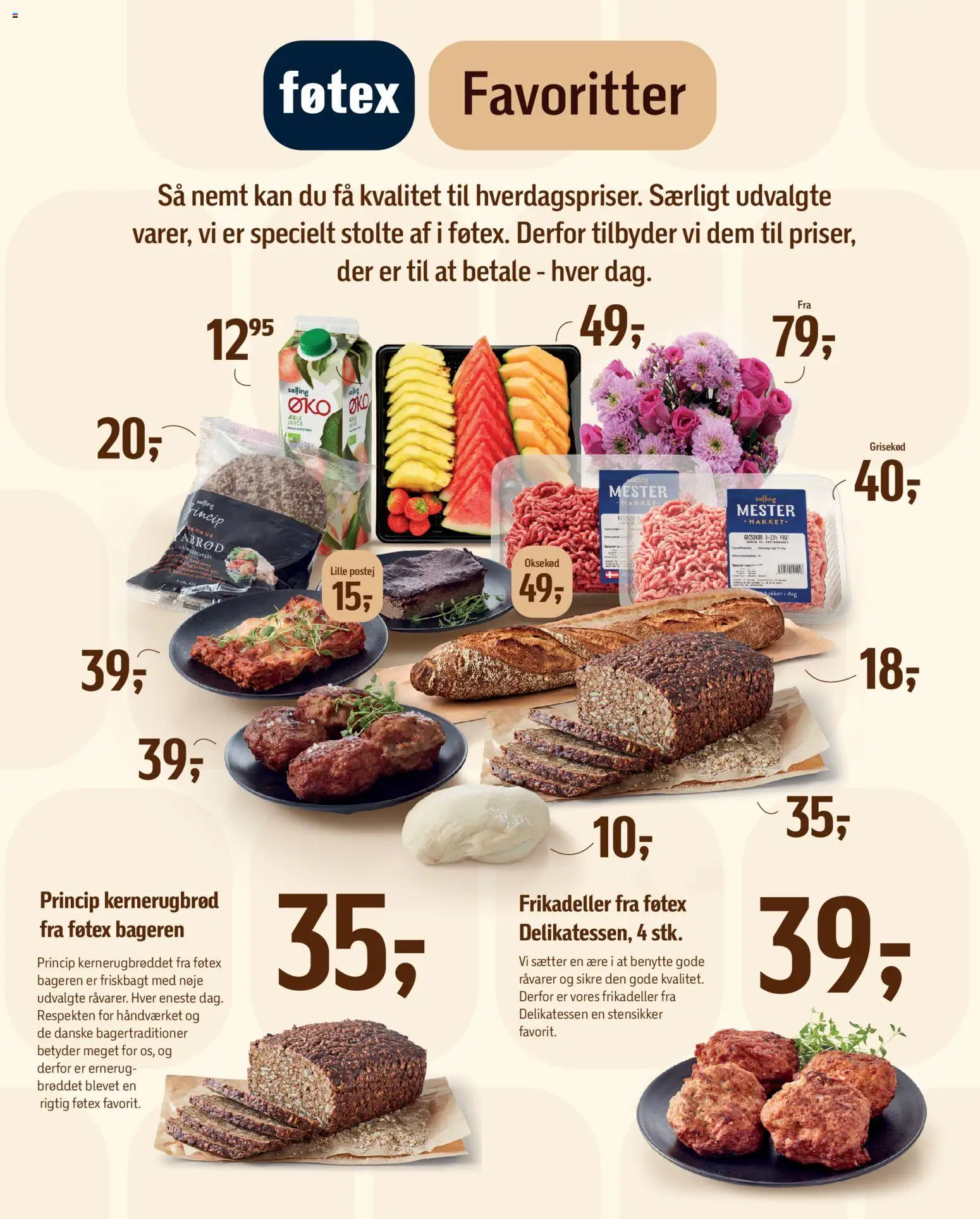 Føtex tilbudsavis – gyldig fra 12.12.2025 | Side: 53 | Produkter: Juice, Oksekød, Frikadeller
