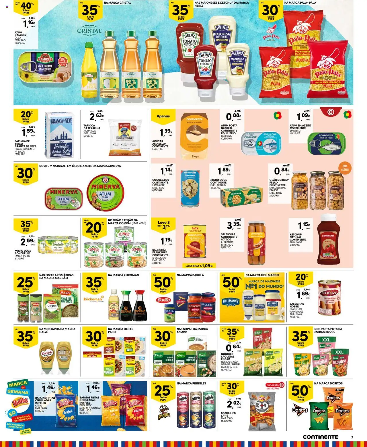 Continente - Madeira │ válido de 15.07.2025 | Página: 7 | Produtos: Frango, Óleo, Açúcar, Cogumelos