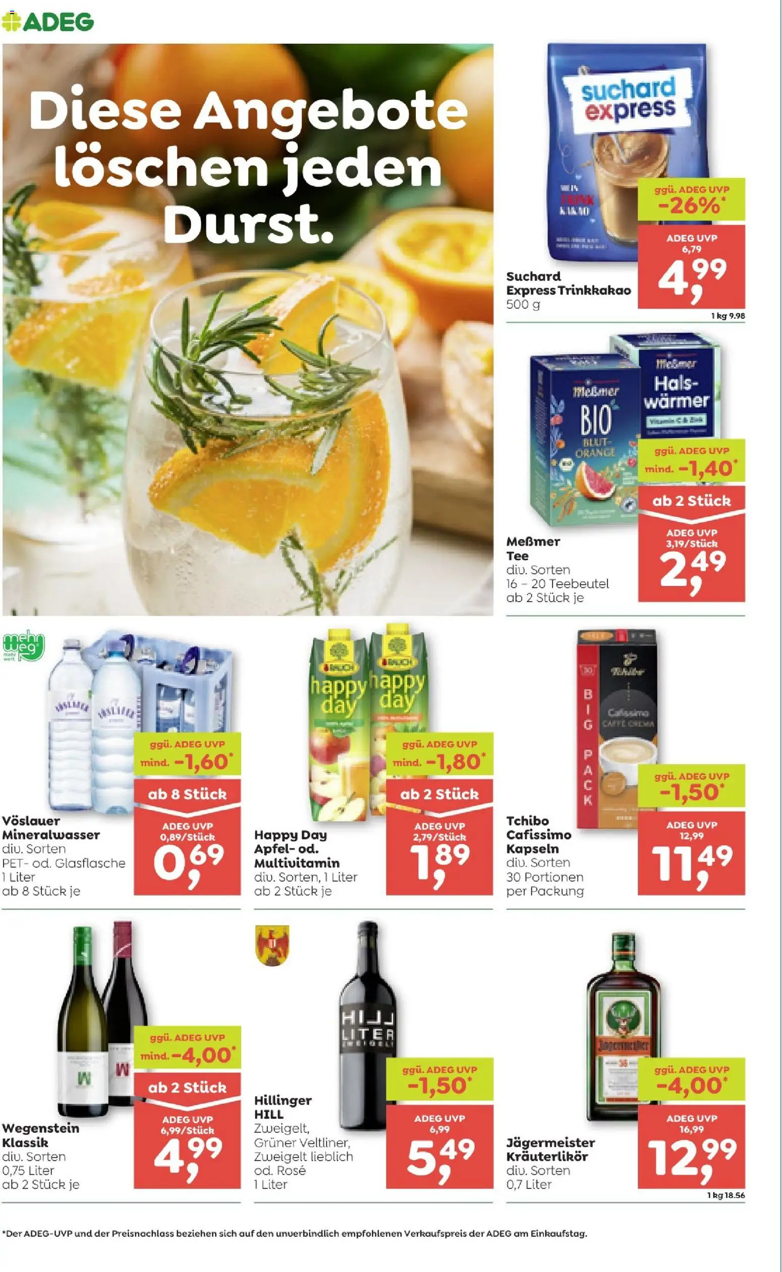 ADEG Vorarlberg gültig ab 22.01.2026 | Seite: 12 | Produkte: Äpfel, Papier blanc